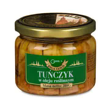 Tuńczyk w oleju roślinnym 280g