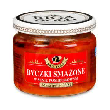 Byczki smażone w sosie pomidorowym 280g