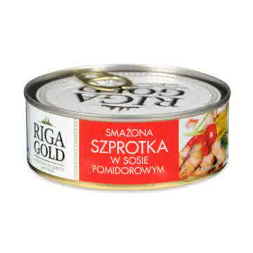 Smażona szprotka w sosie pomidorowym 240g