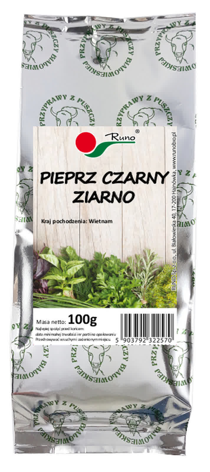 pieprz czarny 100 ziarno
